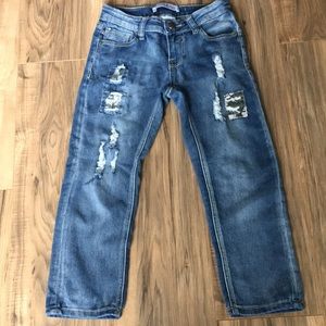 Girls jean Capri